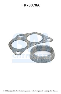 Монтажен комплект, изпускателна тръба BM Catalysts FK70078