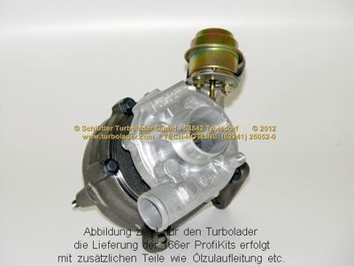 LADER AUFLADUNG SCHLÜTTER TURBOLADER 16600560 6
