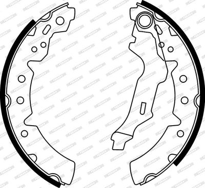 BREMSBACKENSATZ FERODO FSB591 2