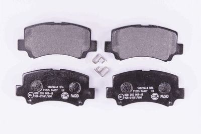 Brake Pad Set, disc brake 8DB 355 009-681