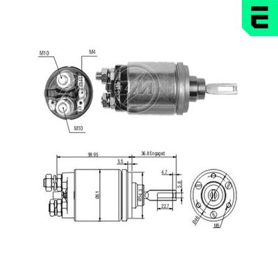 SOLENOID ELECTROMOTOR