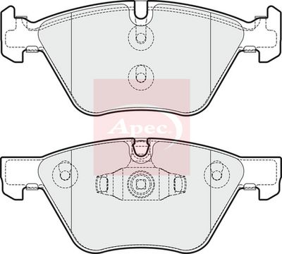 APEC Brake Pad Set, disc brake PAD1699