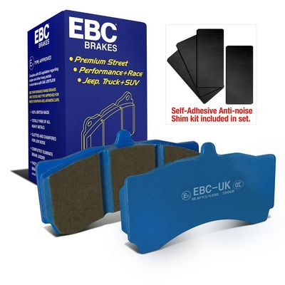 комплект спирачно феродо, дискови спирачки EBC Brakes DP5006NDX