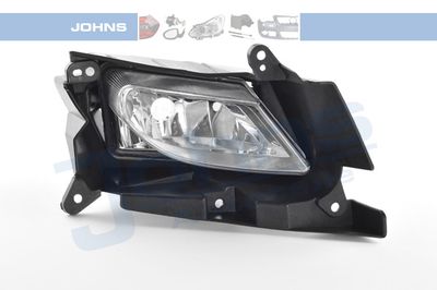 Противотуманная фара JOHNS 45 09 30-2 для MAZDA 3