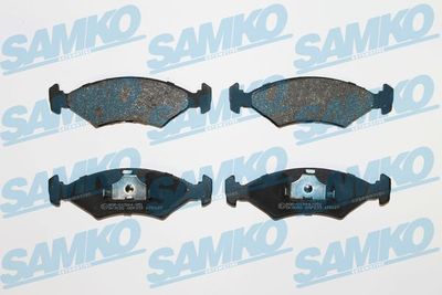 Комплект тормозных колодок, дисковый тормоз SAMKO 5SP233 для FERRARI 328