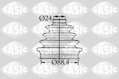 Комплект пыльника, приводной вал SASIC 9004726 для FORD ORION