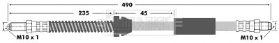 Brake Hose Borg & Beck BBH6155