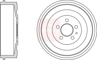 APEC Brake Drum DRM9710