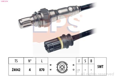 Sonda lambda EPS 1.997.314