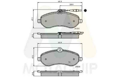 SET PLACUTE FRANA FRANA DISC