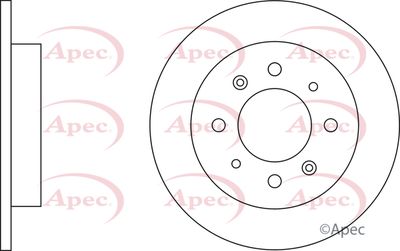 Brake Disc APEC DSK2296