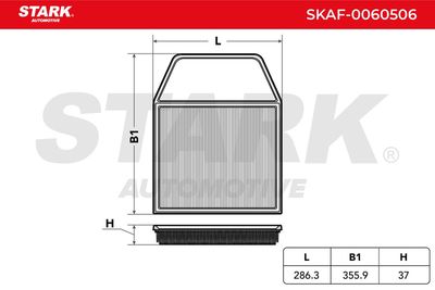 въздушен филтър STARK SKAF-0060506