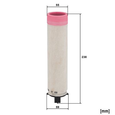 Vorschau Sekundärluftfilter Ansicht 3