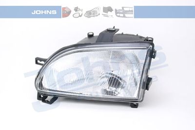 Основная фара JOHNS 67 02 09 для SEAT AROSA