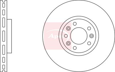 APEC Brake Disc DSK2864