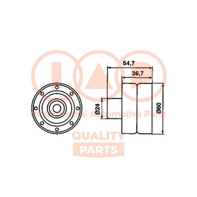 IAP QUALITY PARTS 127-13031 Натяжной ролик ремня ГРМ для NISSAN PATROL GR V Wagon (Y61) 2.8 TDiC (Y61) IAP QUALITY PARTS 127-13031 Натяжной ролик ремня ГРМ для NISSAN PATROL GR V Wagon (Y61) 2.8 TDiC (Y61)