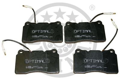 Комплект тормозных колодок, дисковый тормоз OPTIMAL 12217 для LANCIA PHEDRA