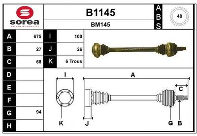 PLANETARA SNRA B1145