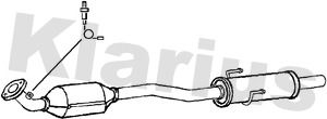 KLARIUS 322812 Катализатор  для MAZDA 6 Station Wagon (GY) 2.0