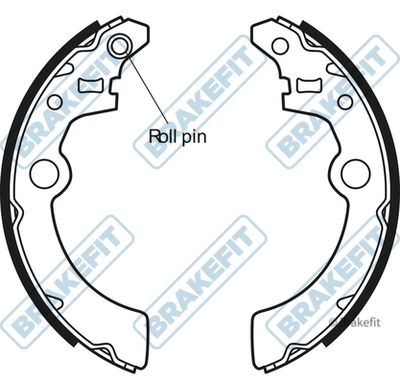 APEC Brake Shoe Set BSH1031