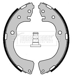 Комплект тормозных колодок BORG & BECK BBS6481 для MAZDA MPV