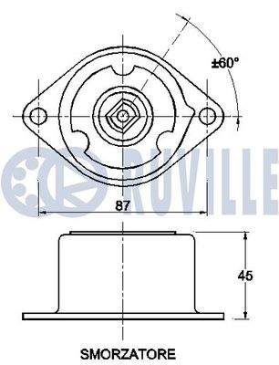 INTINZATOR CUREA CUREA DISTRIBUTIE RUVILLE 541098 1