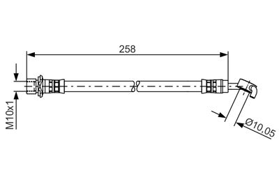 Brake Hose 1 987 481 466