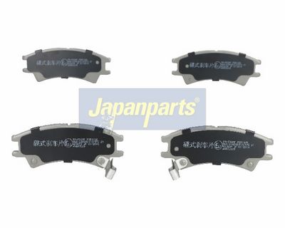 JAPANPARTS Stabdžių trinkelių rinkinys, diskinis stabdys
