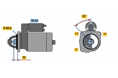 BOSCH Starteris