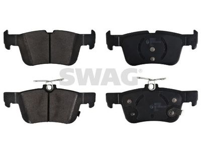 Sada brzdových destiček, kotoučová brzda SWAG 33 10 6550