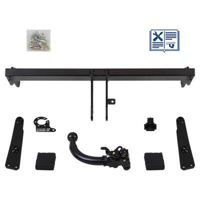 Zestaw zaczepu przyczepy RAMEDER 145108