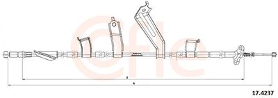 CABLU FRANA DE PARCARE