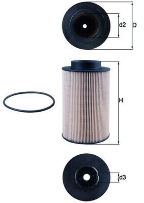 Fuel Filter KX 191/1D