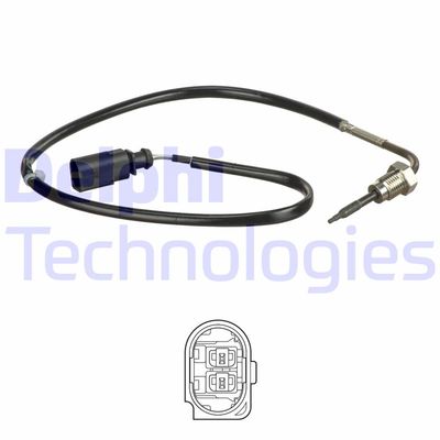 Sensor, avgastemperatur DELPHI TS30156