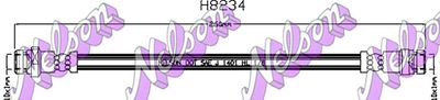 Тормозной шланг KAWE H8234 для HYUNDAI i10