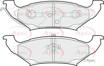 Brake Pad Set APEC PAD1069