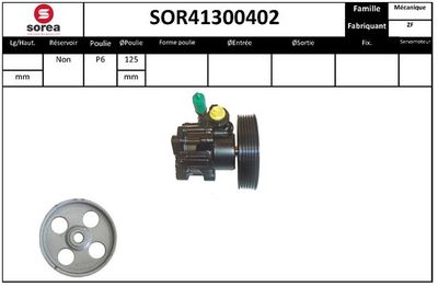 POMPA HIDRAULICA SISTEM DE DIRECTIE EAI SOR41300402