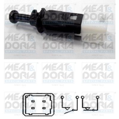 MEAT & DORIA 35033 Выключатель стоп-сигнала  для SMART FORFOUR (Смарт Форфоур)