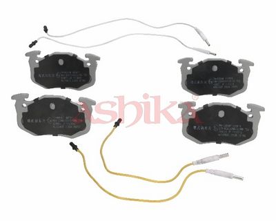 комплект спирачно феродо, дискови спирачки ASHIKA 50-00-0604