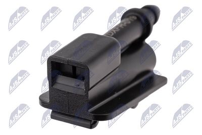 Plovimo skysčio purkštukas, priekinis langas