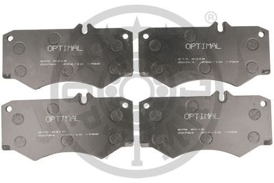 Комплект тормозных колодок, дисковый тормоз OPTIMAL 9318 для MERCEDES-BENZ HENSCHEL