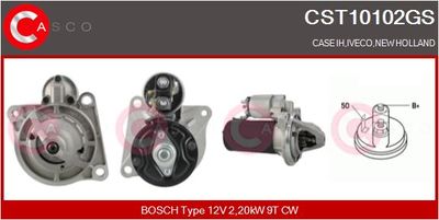CASCO Startmotor / Starter Genuine (CST10102GS)