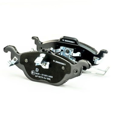 BREMSBELAGSATZ SCHEIBENBREMSE DELPHI LP1673 5