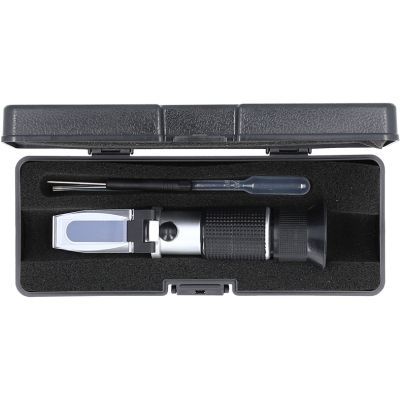 KS Tools Refraktometr – optické zařízení k testování elektrolytu, nemrznoucích kapalin a aditiv AdBlue® 550.1285