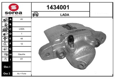 BREMSSATTEL SNRA 1434001