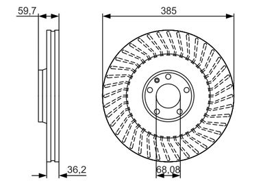 Brake Disc 0 986 479 A31