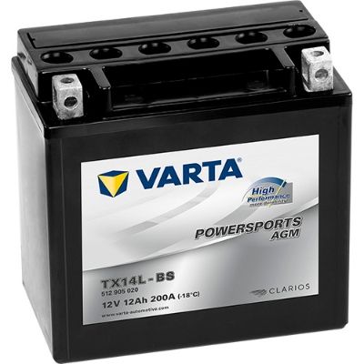 Стартерная аккумуляторная батарея VARTA 512905020I314 для HARLEY-DAVIDSON STREET
