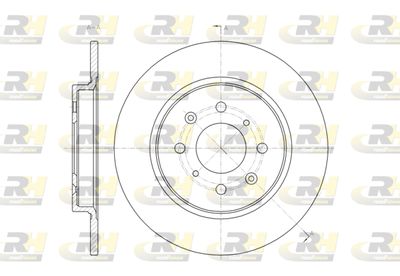 ROADHOUSE 61461.00 Тормозные диски  для HONDA INSIGHT (Хонда Инсигхт)