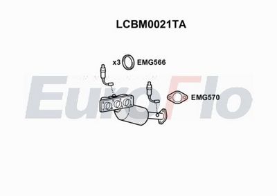 Katalizator EUROFLO 18407530554