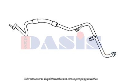 Трубопровод высокого / низкого давления, кондиционер AKS DASIS 885841N для FORD C-MAX